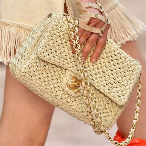 chanel bag crochet